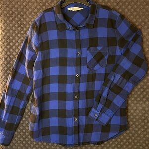 H&M Flannel Button Down 11/12 Youth